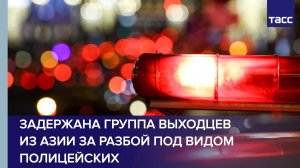 В Петербурге задержали группу выходцев из Азии за разбой под видом полицейских