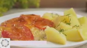 🍖🍞 «Свинина с картофельным гарниром в сырной шубке»