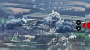 ВКС РФ нанесли удар ФАБами по позициям ВСУ в Великомихайловке, Днепропетровская область.