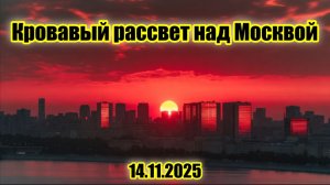 Кровавй рассвет в Москве