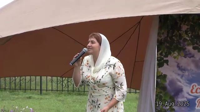 Спас Яблочный в хованщино .Бековского района. Концерт