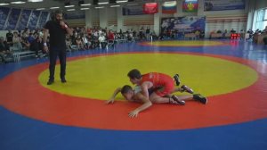 Турнир Мовсисяна!57 кг. борьба за 3 место Овсянников Эдуард (Динской р-н)-Трегубов Артём (Апшеронск)