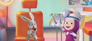 Маша и Медведь Мультфильм Зубной врач