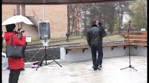 В Заречном открыли обновленный сквер Демакова