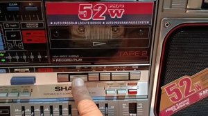 Sharp GF-800 восстановление косметики и технической части