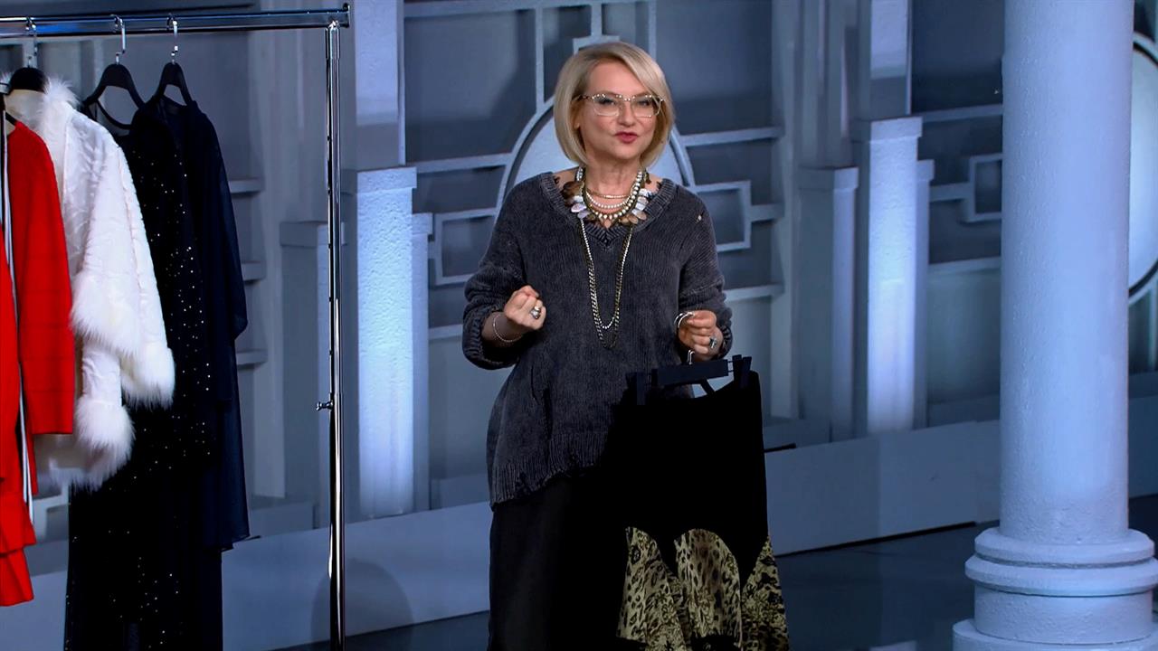 "Кураж есть" - Эвелину Хромченко вдохновил гардероб пенсионерки в "Модном приговоре"