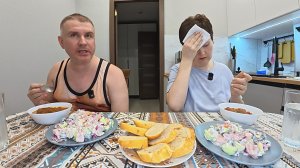 Мукбанг весь день творится ЖЕСТЬ, как ПЕРЕЖИТЬ это день! У меня НЕРВНЫЙ СРЫВ! Семейный ужин в России