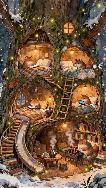 Теремок для хомяков.