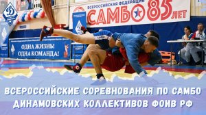 Всероссийские соревнования по самбо динамовских коллективов ФОИВ РФ