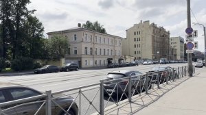 От Покровского храма до Царскосельского моста по Обводному каналу в Санкт-Петербурге