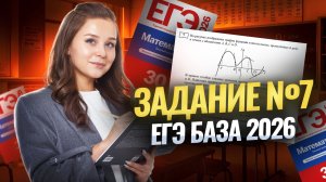 Задание 7 ЕГЭ математика БАЗА 2026 | ВСЕ ТИПЫ | Умскул