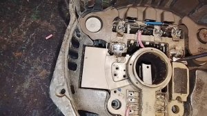 Переделка генератора автомобиля Mitsubishi под выносной реле регулятор