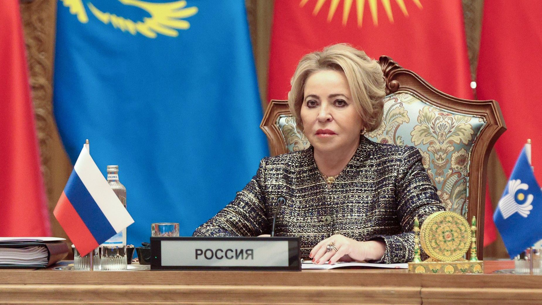 Выступление Валентины Матвиенко на 59 пленарном заседании МПА СНГ