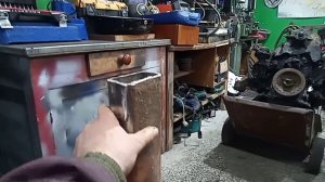 Подготовительные работы по ремонту двигателя V8. Кантователь двигателя своими руками.