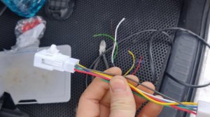 Установка фаркопа Уникар c подключением электрики на toyota corolla fielder 3 e164g