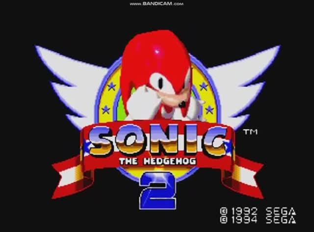 Sonic the hedgehog 2 and Knuckles (1 часть) Изумрудные холмы и первая часть по холмам!