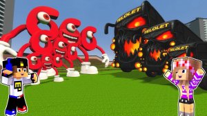 СЛОМАННЫЙ МОД МОНСТРЫ ПОЖИРАТЕЛЬ в МАЙНКРАФТ ДЕВУШКА НУБ ПРО ВИДЕО ТРОЛЛИНГ MINECRAFT Евгенбро