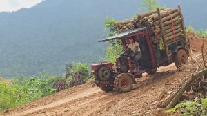 Азиатская трактористка