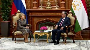 Матвиенко заявила о прогрессе в экономической сфере между РФ и Таджикистаном