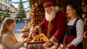 Франкфурт, Германия 🎄 Самая красивая рождественская ярмарка | Волшебное Рождество в Германии 4K