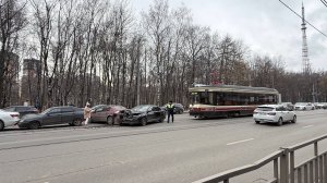 Массовое ДТП на улице Белинского