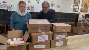 С гуманитарным грузом - в Курск