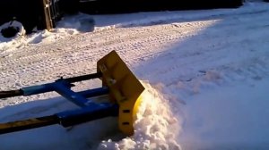 Отвал на вилочный погрузчик