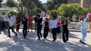 Девушки Танцуют Супер Девичья Башня Баку Мадина Лезгинка 2025 Madina Lezginka Dance ALISHKA ELVIN