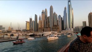ДУБАИ ЕЩЕ СТРОЯТ Дубай-Марина ВОДНАЯ ПРОГУЛКА