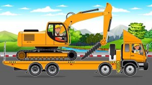 МУЛЬТИК МАШИНКИ ВИДЕО ПРО МАШИНКИ СТРОИТЕЛЬНАЯ ТЕХНИКА СТРОИМ ЗАБОР ЦВЕТНЫЕ МАШИНКИ ИГРУШКИ МАШИНКИ