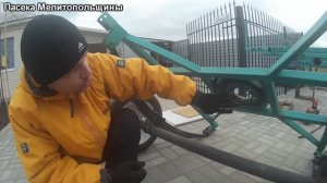 Прицеп для пчел с поворотной осью 2 чвсть