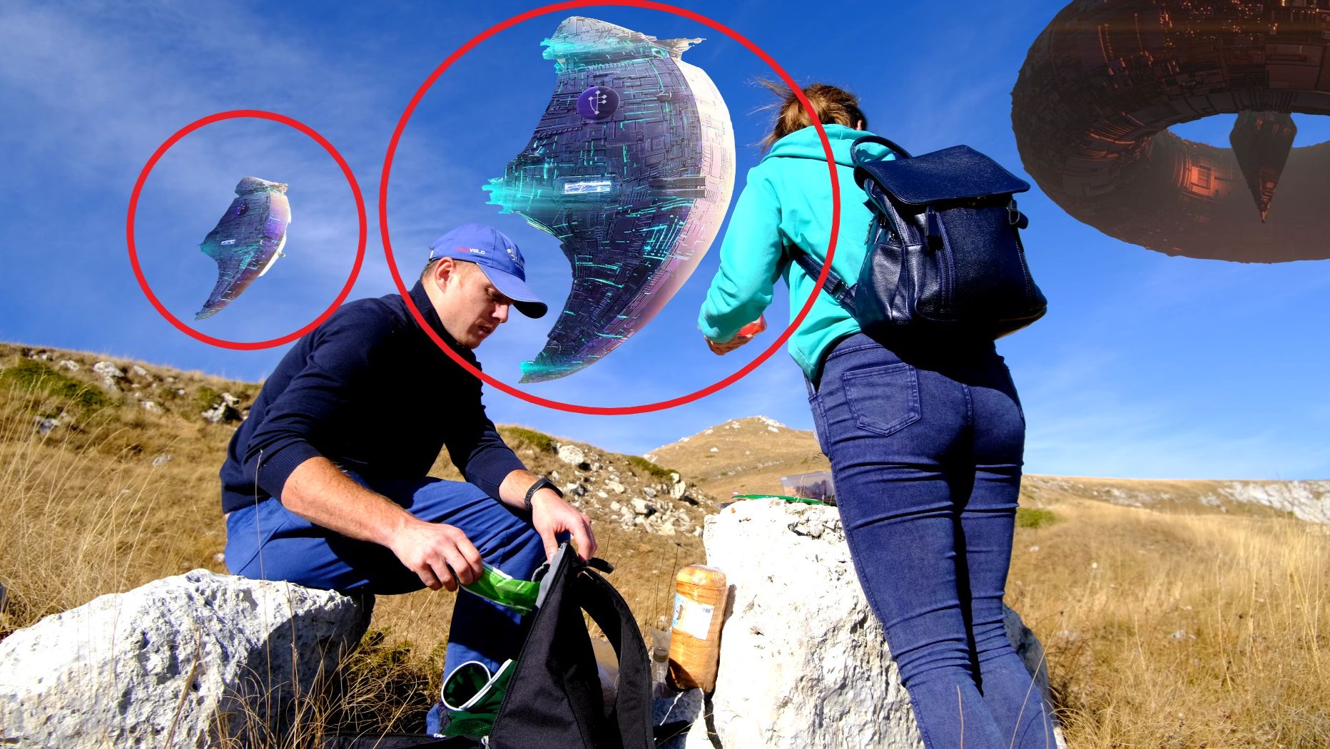 сюда не стоит суваться военной, отцепили место крушения нло. на Кавказе.