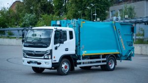Тест-драйв мусоровоза объемом 8м³ на шасси JAC N90