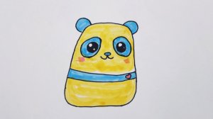 Панда. Рисуем Вместе.