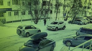 Авария на парковке