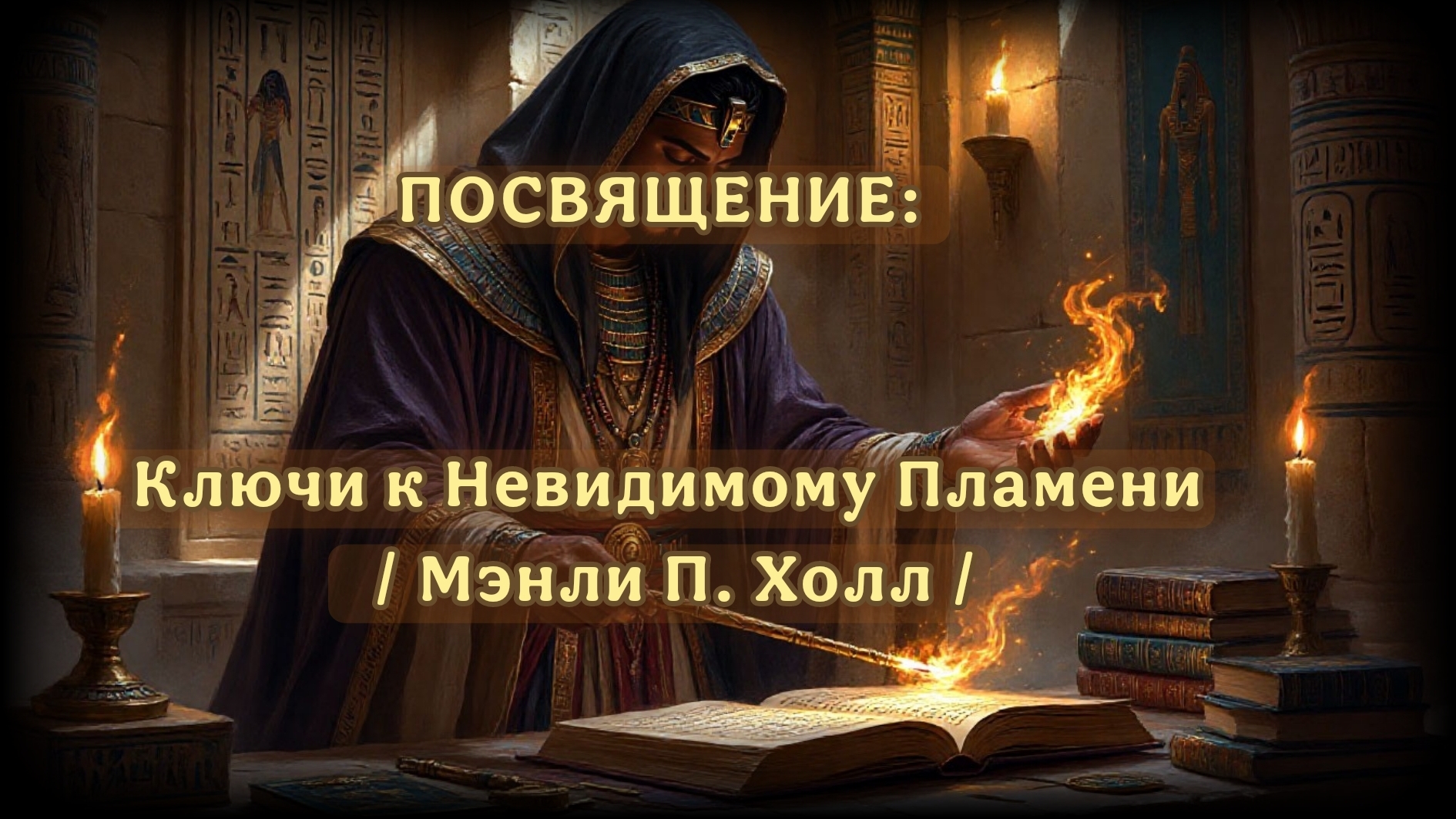 Посвящение: 🗝🔥Ключи к Невидимому Пламени / + Мэнли П. Холл /