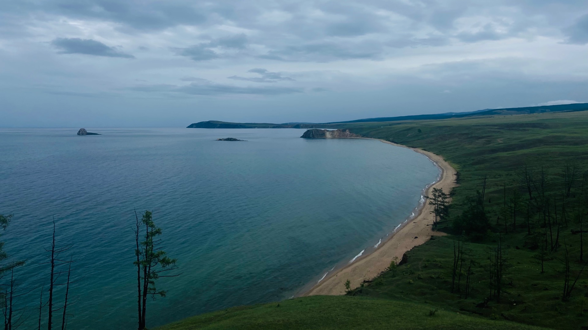 Дорога Иркутск-Ольхон
