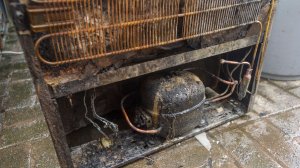 Воздушный компрессор с двигателя от холодильника своими руками