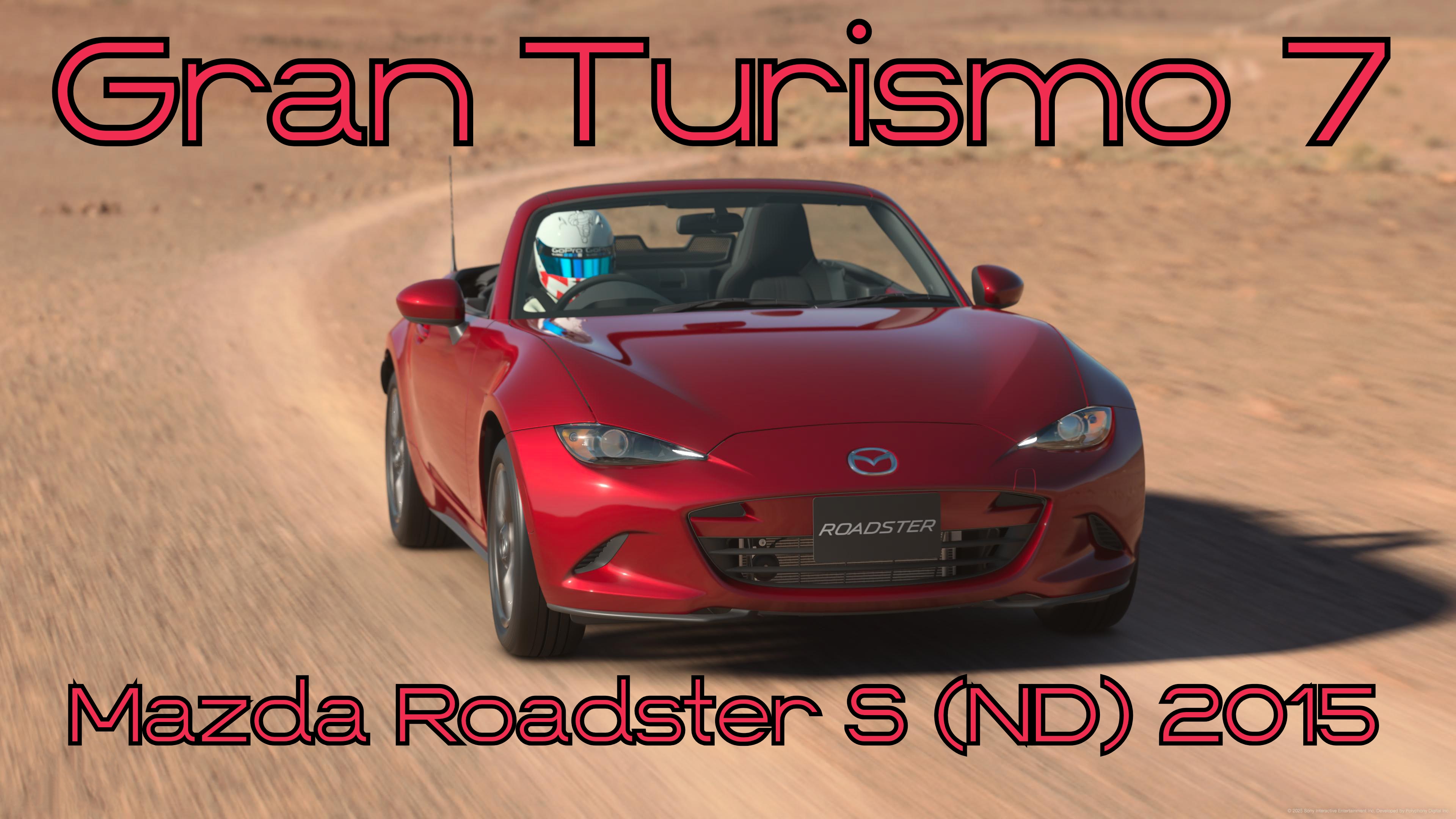 Mazda Roadster S (ND) 2015 — лёгкость и удовольствие вождения в мире Gran Turismo 7 🔥🚘