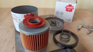 Sakura C-31090SL распил масляного фильтра