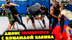 Махачев готовит сюрприз: тренировки с Джонсом и Хабибом перед боем с Деллой