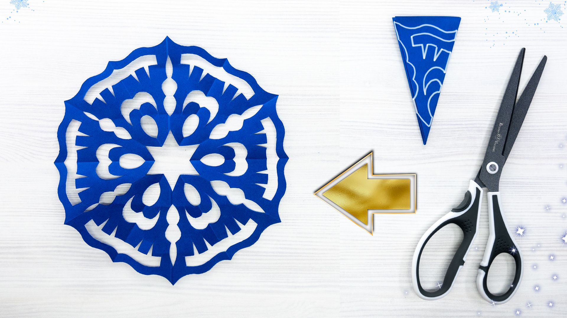 Потрясающее руководство по изготовлению снежинок из бумаги формата А4 смотреть онлайн