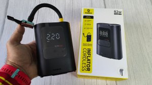 ЛУЧШИЙ БЕСПРОВОДНОЙ АВТОМОБИЛЬНЫЙ НАСОС - BASEUS GOTRIP VA1