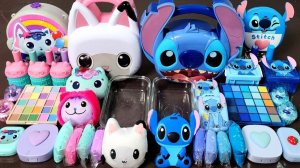 ASMR Слаймы Что же получится? Стич и Кошечка