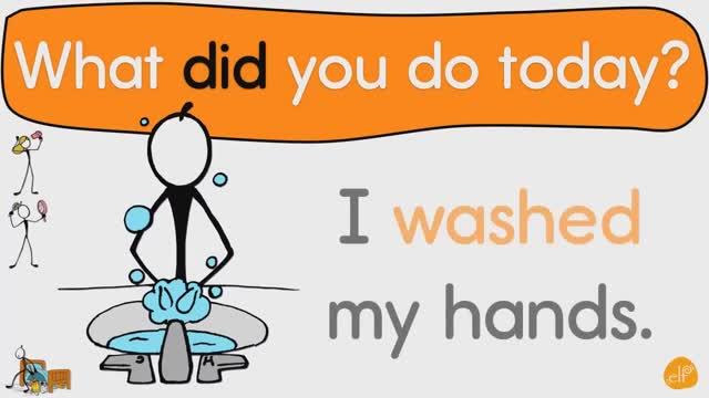 Simple Past practise.  Past Simple verbs.