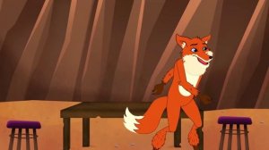 Лиса и ворон