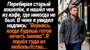 Жизненные Истории/Перебирая старый кошелёк, я нашёл в нём странный чек с надписью