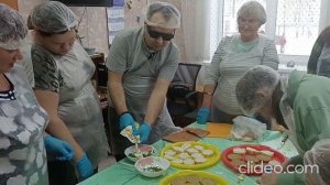 Проект «Шаг вперед». Занятие по трудотерапии. Приготовление бутерброда со шпротами