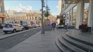 Москва осенью золотые аллеи атмосферные улицы и прогулка по центру 🌆🍂