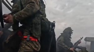 Эпичные кадры боя на реке Днепре